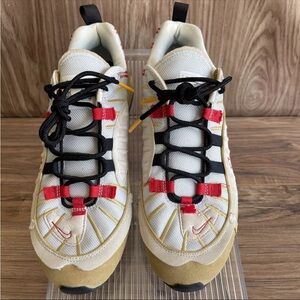 New NIKE AIR MAX 98 INSIDE OUT DESERT SAND RED BLACK WHITE BROWN GUNDAM SZ 8